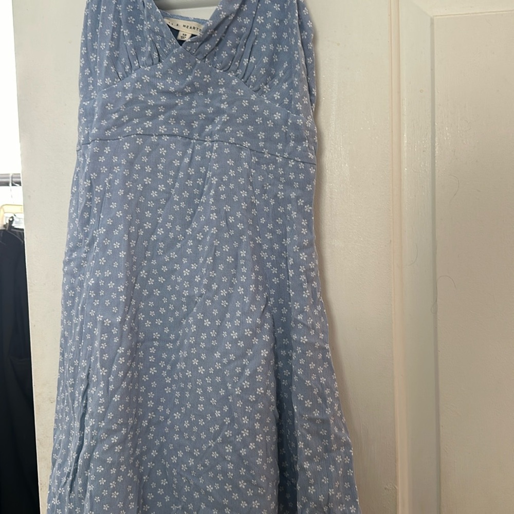 Light sundress don’t think she wore if she did it was once